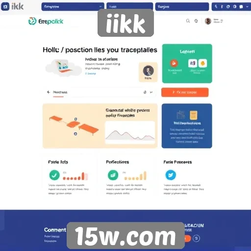 Recursos inovadores no design do site iikk